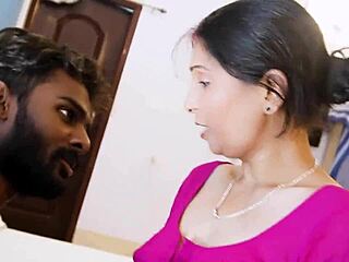 18-Year-Old Indian College Boy Fucks Mature Maid Hard. No One Home To Interrupt.