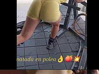 Nicole Medallo Sweats in Gym for Hot Body to Please Studs Doggystyle