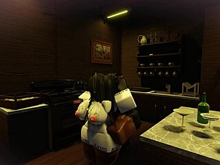 He breeds her deep first thing in the morning