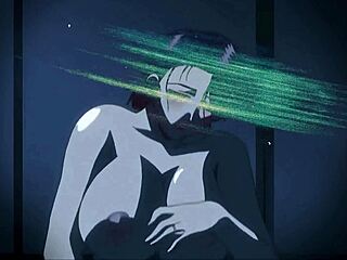 Hentai bride's big tits bounce through uncensored anal creampie torment