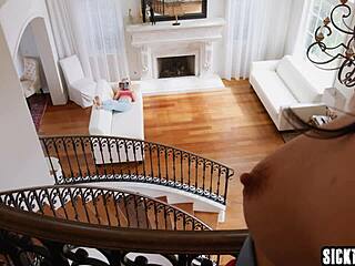 Hot maid Gal Ritchie tongues boss Kenzie Taylor's pussy deep!