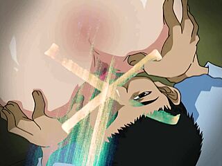 Hentai bride's big tits bounce through uncensored anal creampie torment