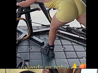 Nicole Medallo Sweats in Gym for Hot Body to Please Studs Doggystyle