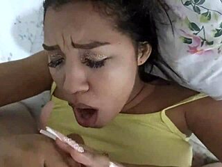 Miami Brunette Stepsis Big Tits Monster Cock Pleasure