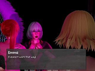 Headmaster's Femdom Orgy with Shaved Big Tits Slaves