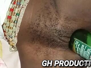 club bottle stuffs yaa yaas pussy and ass