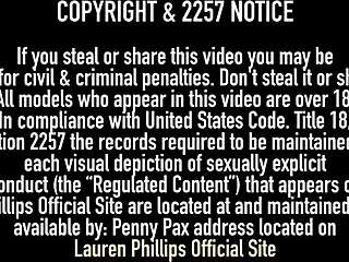 wanna see nasty redhead lauren phillips finger her wet pussy to orgasm?