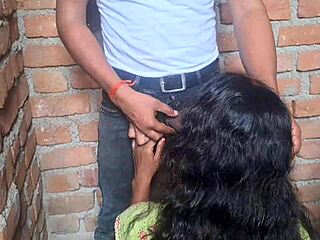 Who wouldn't fuck this chubby Telugu college girl's huge ass and clit in bathroom romance??