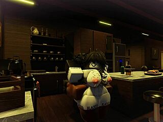 He breeds her deep first thing in the morning