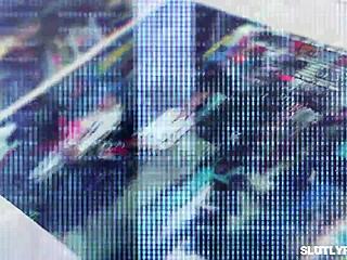 lp officer bends Jada Doll over desk for hard pussy fuck and facial