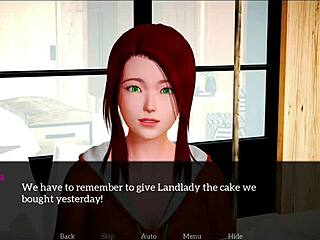 Big Tits Redhead Milf Joins New Family Erotic Game!