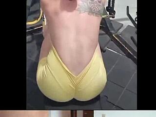 Nicole Medallo Sweats in Gym for Hot Body to Please Studs Doggystyle