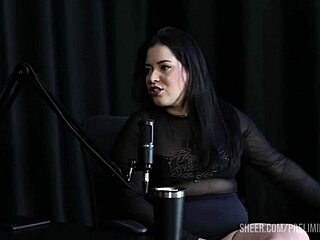 Pri Melancia's Hottest Tease Moments in Sheer Red Podcast