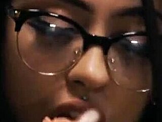 Bad Schoolgirl Spanked, Deepthroated, and Creampied Raw