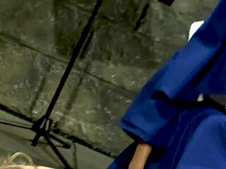 Possessed Blonde Licks Perverted Nun's Tight Pussy Dildo Toys Stockings Cosplay