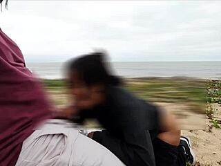 Voyeurs watch anal beach pounding by big black cock?