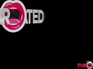 Nasty Slut Deepthroats Monster Cocks in Messy Face Fucking