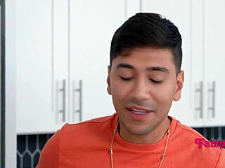 Stepsister's Naughty Petite Latina Trail Mix Blowjob Pov!