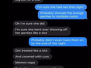 Sexting Slut Wife Teases Husband with Big Tits and Huge Ass Pics