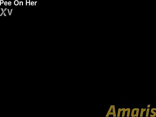 Blonde Teen Pussy Soaked in Cum and Piss Close-Up