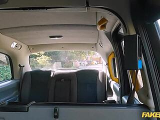 megan fiore's big ass and tits bounce wildly in rough taxi fuck