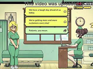 yo grabbing those huge nurse tits in ep 4 🍒😈💦