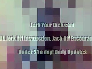 stroke out that big load of cum fer me b joi