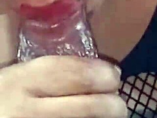 stepsis whispers dirty talk while stroking my cock so sexy