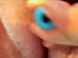 Brittbflyspread4u Teases Tight Pussy with Intense Vibrator Close-Up