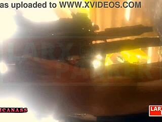 Kassandra Dances and Shows Her Sexy Wet Body