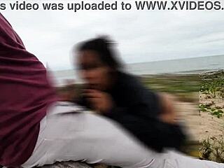 Voyeurs watch anal beach pounding by big black cock?