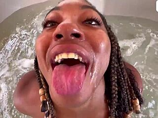atl anal queen horny in tub roommate str8rich bbc assfucks her