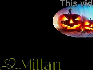 Stepsister Needs Stomach Emptied on Halloween with Nuria Millan Puke Teaser