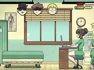 yo grabbing those huge nurse tits in ep 4 🍒😈💦