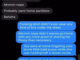 Sexting Slut Wife Teases Husband with Big Tits and Huge Ass Pics