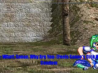 sanae fucks cirno in hilarious touhou parody comic