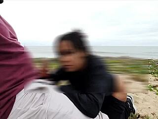 Voyeurs watch anal beach pounding by big black cock?