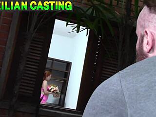 Health Inspector Fucks Brazilian Brunette's Tight Asshole Deep!