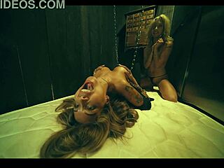 Horny Lesbians Cage Fuck Hardcore With Titsucking Pussy Licking Squirting!