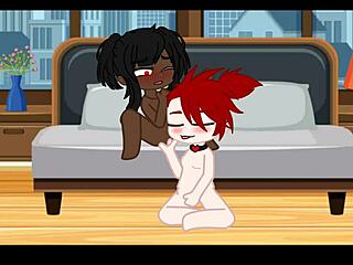 Fucking Best Friend's Big Tits Pussy in Lesbian Heat