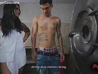 alexa lewis and danyel mast anal pounding in laundry room