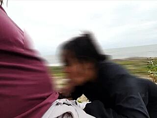 Voyeurs watch anal beach pounding by big black cock?