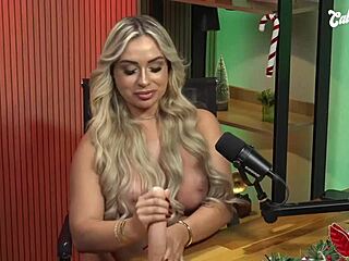 California TV Trio Hot Babes Studio Blonde Toys Stripping