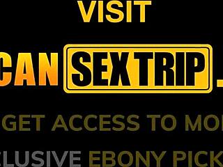 White Guy Face-Fucks Bent-Over African Sluts In Interracial Threesome