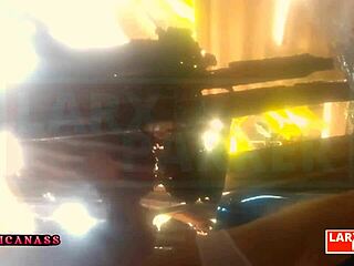 Kassandra Dances and Shows Her Sexy Wet Body