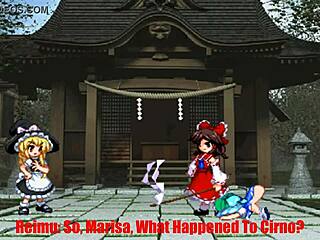 sanae fucks cirno in hilarious touhou parody comic