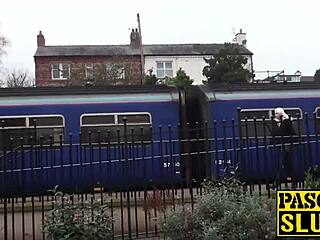 who will punish this british slut's tasty twat?