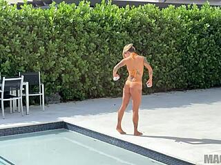 sexy asian neighbor linda lan rides jmac monster cock doggystyle outdoor then missionary spooning