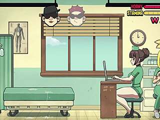 yo grabbing those huge nurse tits in ep 4 🍒😈💦