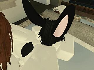 Fucking Hard in Roblox Condo Arc4nix Bedroom Session